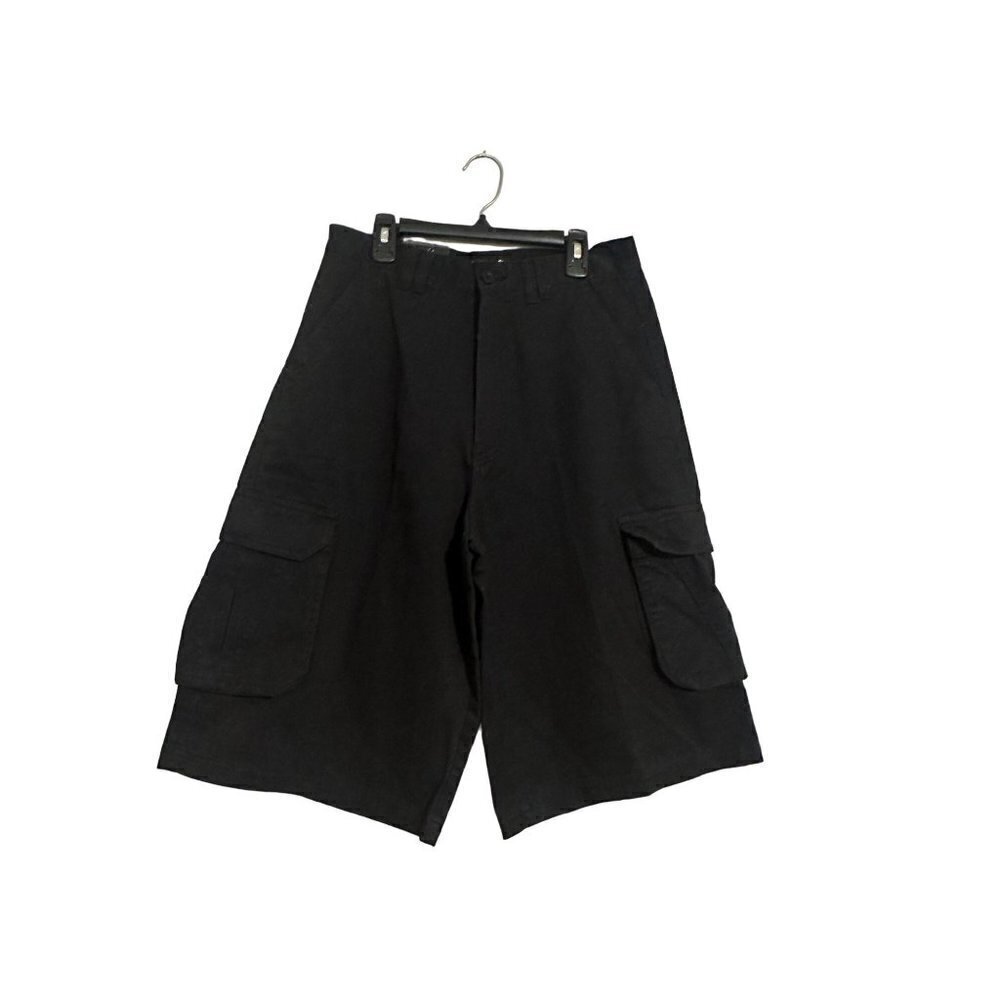 Indigo black cargo shorts size 30 NWT